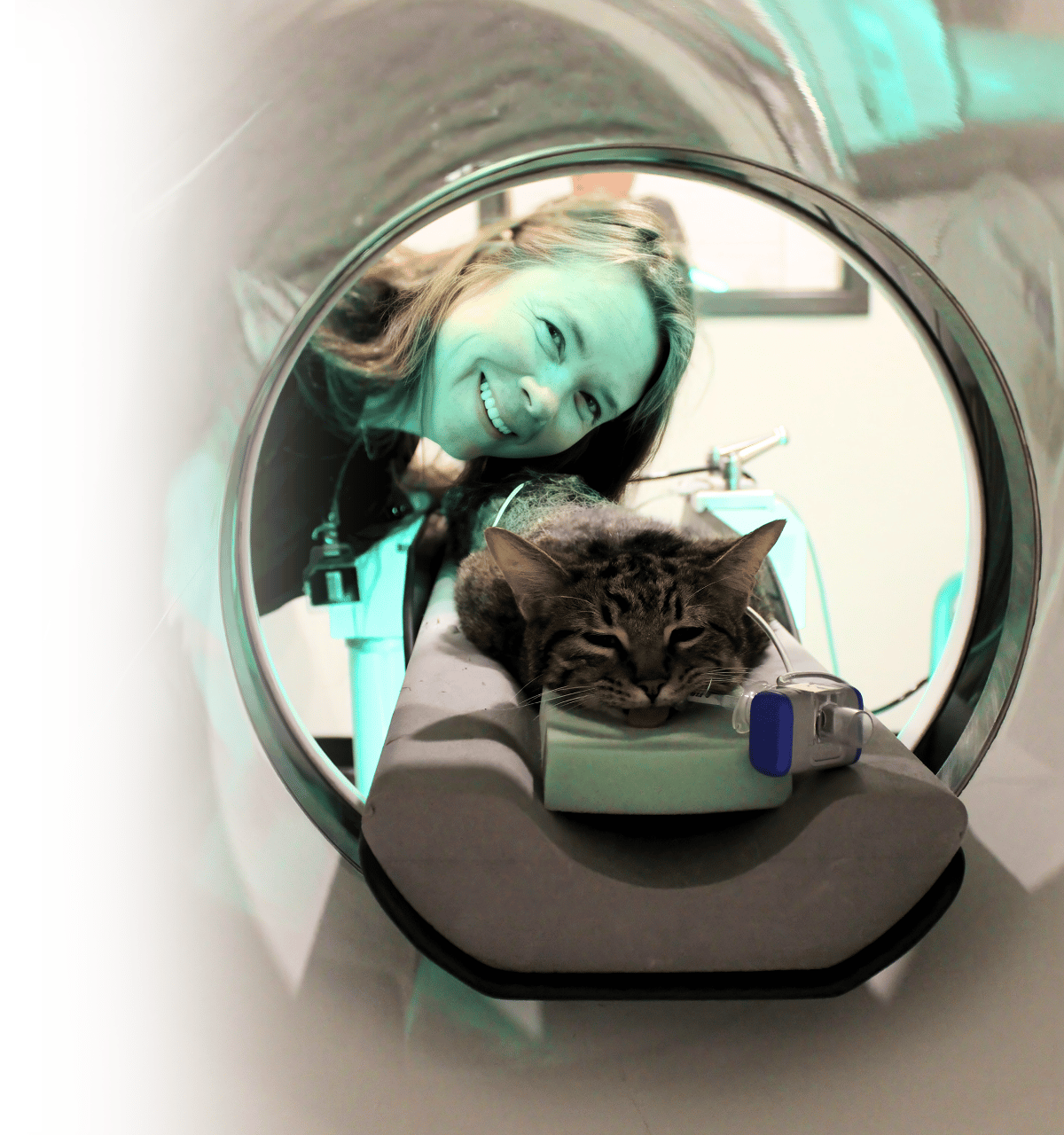 COVE Laura with Cat COVE Laura with Cat